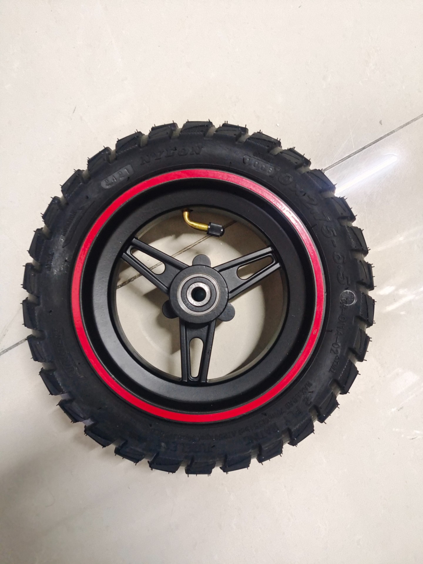 G3 Inflated tire front wheels